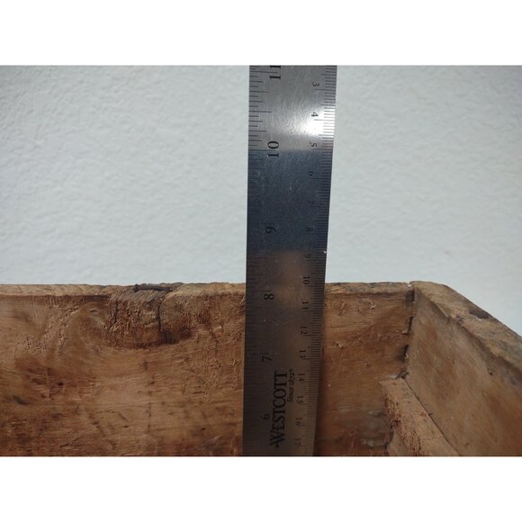 Antique 1900s Littell's Sulphur Compound Poultry Dovetail Wood Box, St. Louis MO - Picture 13 of 16